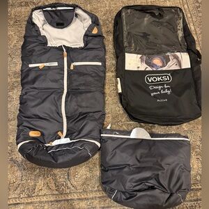 Footmuff - stroller - extendable - waterproof- like new - 0 to 4 years